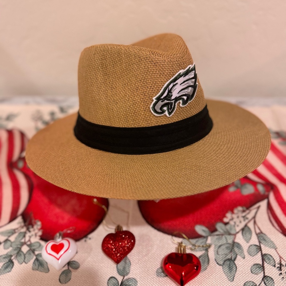 🏈 EAGLES Fedora Hat 🏈 - Picture 3 of 10